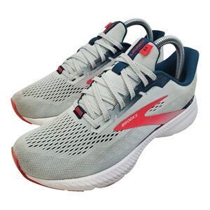 BROOKS Shoes LAUNCH 8 Womens Size 7 White Green Running Sneaker 1203451B110